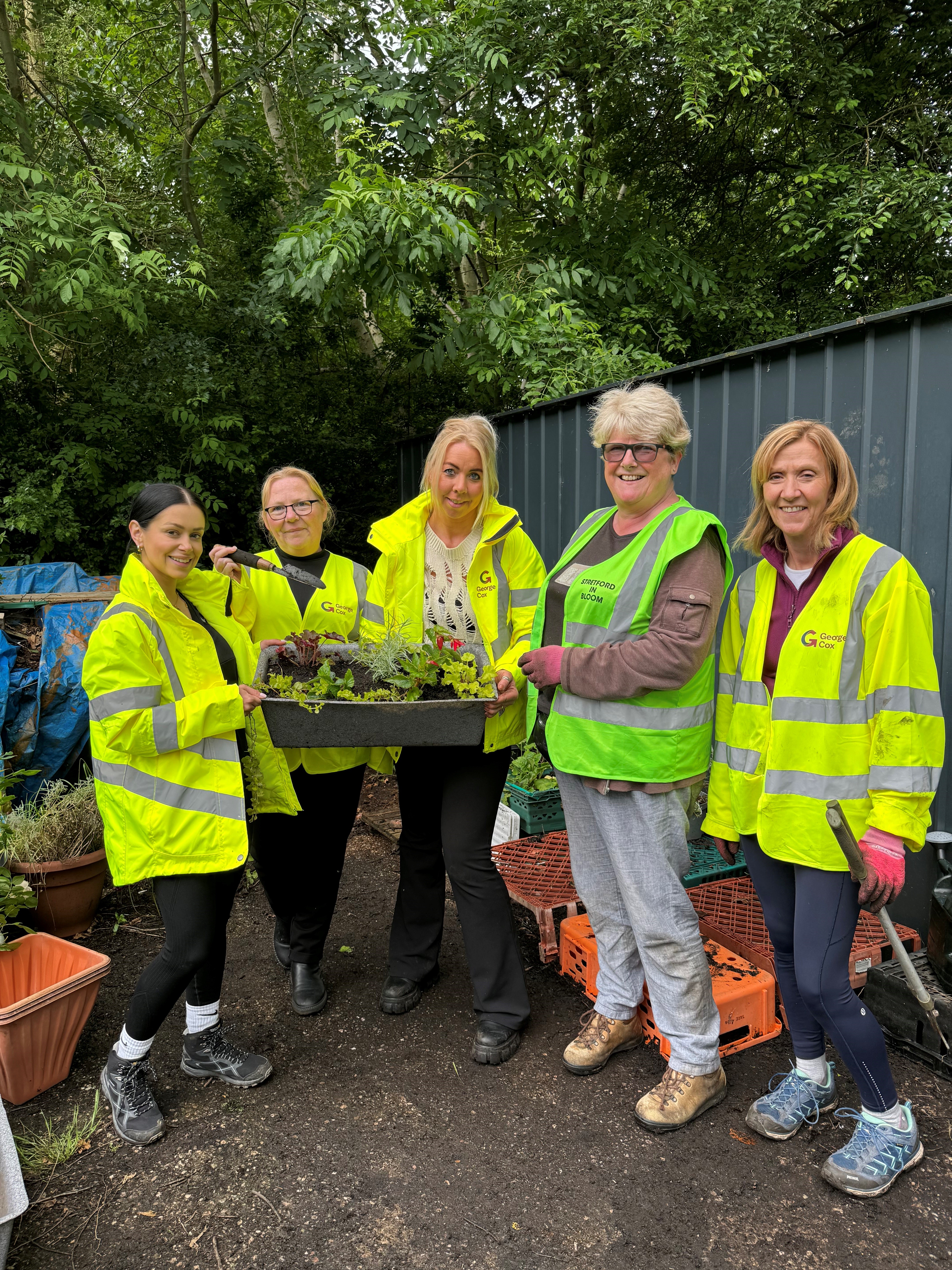 Volunteers Spruce Up Stretford