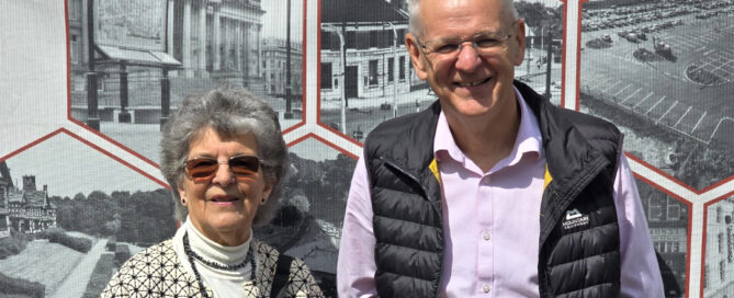 Former Employee Lillian Punchaby Visits Cox’s